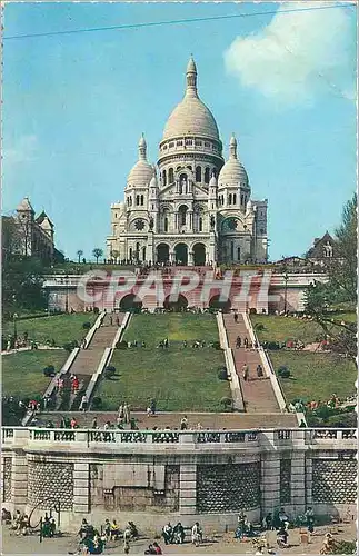 Cartes postales moderne Paris et ses Merveilles Basilique de Sacre Coeur de Montmartre