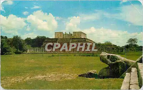 Cartes postales moderne Chichen Itza Yucatan Mexico Temple of the Warriors and the 1000 Columns