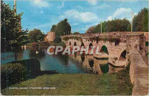 Cartes postales moderne Clopton Bridge Stratford Upon Avon
