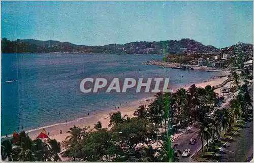 Cartes postales moderne Panorama de la Costera Acapulco Mex