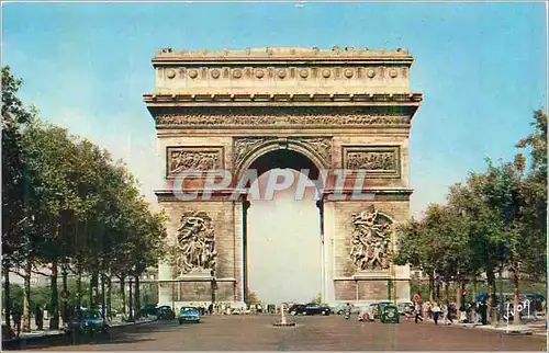 Cartes postales moderne Couleurs de Paris L'Arc de Triomphe