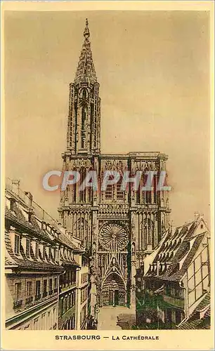 Cartes postales moderne Strasbourg La Cathedrale