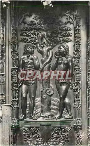 Cartes postales moderne Auch (Gers) La Cathedrale Quelques Statues en Bois Sculpte du XVIe S