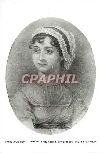 Cartes postales moderne Jane Austen From the 1870 Memoir by Her Nephew