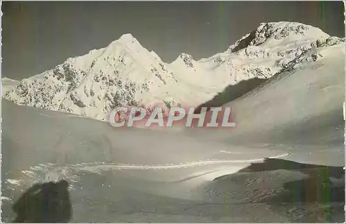 Moderne Karte Blick Vom Strelapass Gegen Weissfluh Haurerkopf