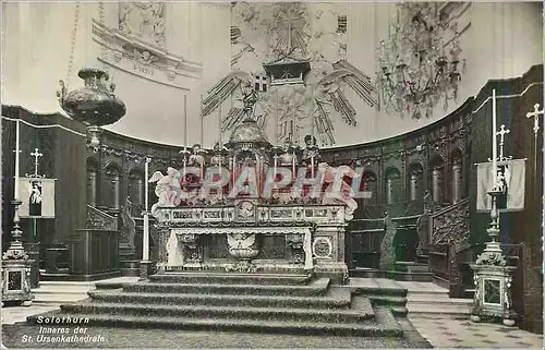 Cartes postales moderne Solothurn Inneres der St Ursenkathedrale