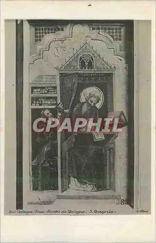 Cartes postales moderne Bologna Pinac Jacopo da Bologna S Gregorio