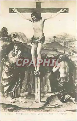 Cartes postales moderne Bologna Gesu Cristo Crocifisso