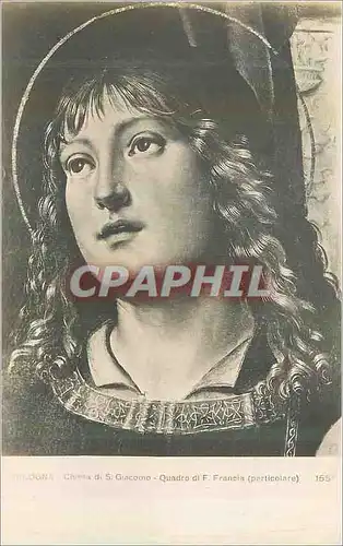 Cartes postales moderne Bologna Chiesa di S Giacomo Quadro di F Francia (Particolare)