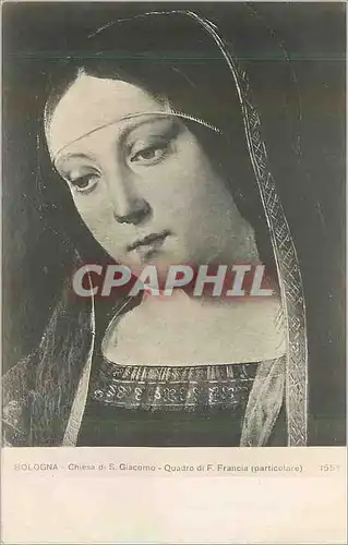 Cartes postales moderne Bologna Chiesa di S Giacomo Quadro di F Francia (Particolare)
