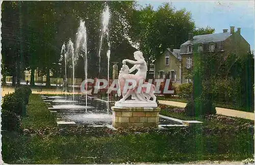 Moderne Karte Bourges Jardin des Pre Fichaux Bassin aux Nympheos