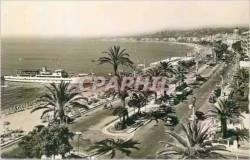 Cartes postales moderne Nice La Promenade des Anglais et la Baie des Anges