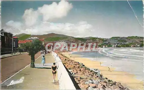 Cartes postales moderne Hendaye (Frontiere Franco Espagnole) L'Avenue de la Plage et le Casino