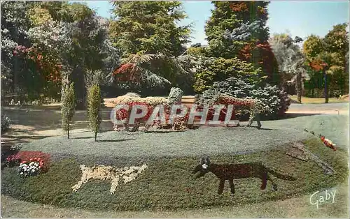 Moderne Karte Lucon (Vendee) Jardin Public La Chevre de Mr Seguin