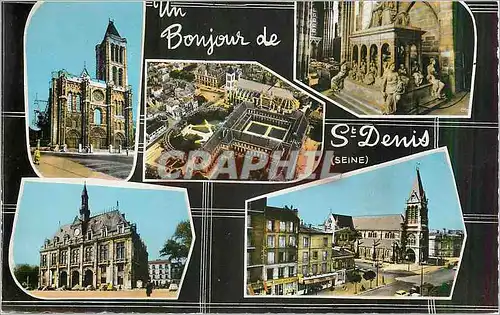 Cartes postales moderne St Denis (Seine) Eglise Abbatiale Sepulture des Rois de France