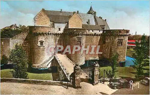 Cartes postales moderne Nantes Chateau des Ducs de Bretagne (XVe Siecle) Cote de l'Entree