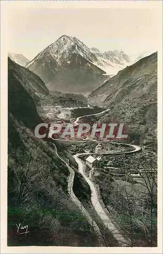 Cartes postales moderne Cauterets Le Colimacon et le Peguere (alt 2187 m)