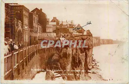 Cartes postales moderne Onival Les Falaises et le Chemin