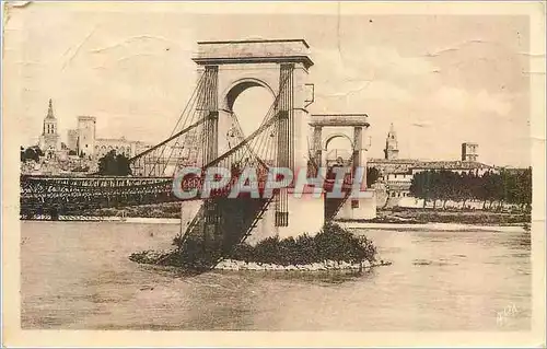Cartes postales moderne Avignon Le Pont Suspendu