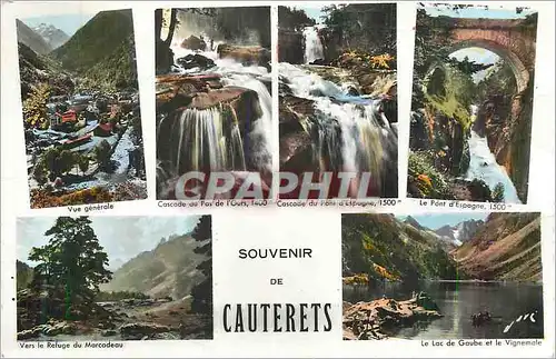 Cartes postales moderne Souvenir de Cauterets