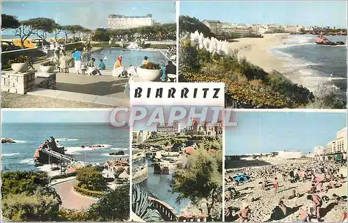 Cartes postales moderne Biarritz Square de l'Imperatrice Vue Generale