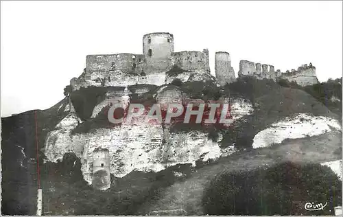 Moderne Karte Les Andelys (Eure) Le Chateau Gaillard