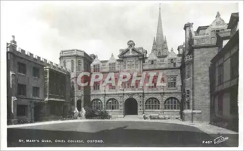 Cartes postales moderne Oxford St Mary's Quad Oriel College