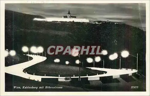 Cartes postales moderne Wien Kahlenberg mit Hohenstrasse