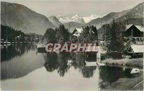 Moderne Karte Altausseersee mit Dachstein