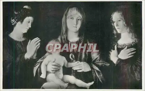Cartes postales moderne Venezia Gallerie Giovanni Bellini Madonna Fra Sante