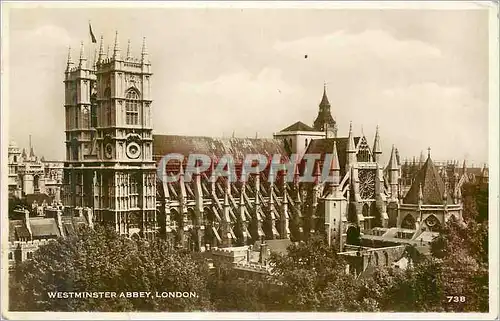 Moderne Karte Westminster Abbey London