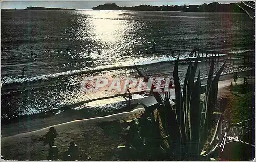 Moderne Karte Cote d'Azur La Plage au Crepuscule