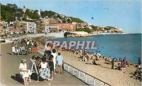 Cartes postales moderne Nice La Cote d'Azur Le Quai des Etats Unis Le Chateau