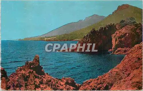 Cartes postales moderne L'Esterel La Cote d'Azur Les Roches Rouges