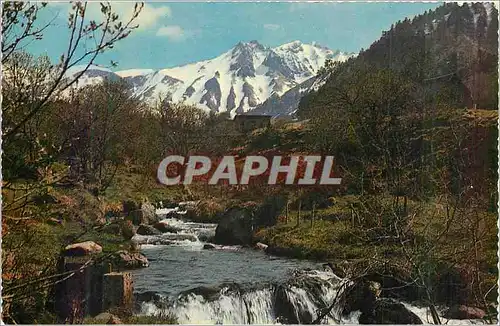 Cartes postales moderne Les Alpes en Couleurs Naturelles Torrent en Haute Montagne