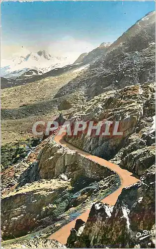 Moderne Karte Paysages Alpestres Route de Grand Col