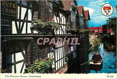 Cartes postales moderne The Weavers House Canterbury