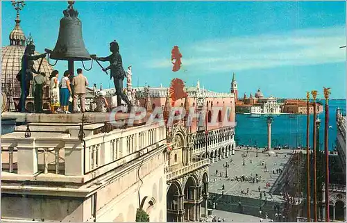 Cartes postales moderne Venezia Les Neigres et la Piazzetta S Marco