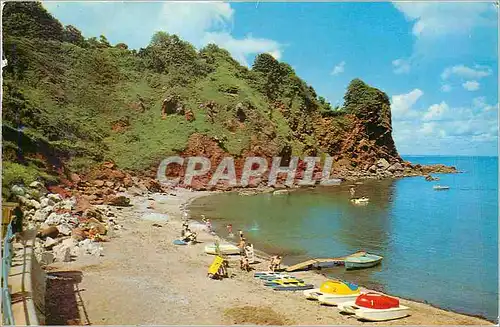 Cartes postales moderne Torquay Devon Watcombe Beach