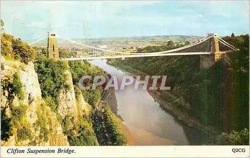 Moderne Karte Clifton Suspension Bridge