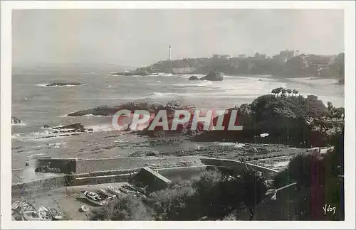 Moderne Karte Biarritz Cote Basque La Douce France Vue prise de L'Atalaye