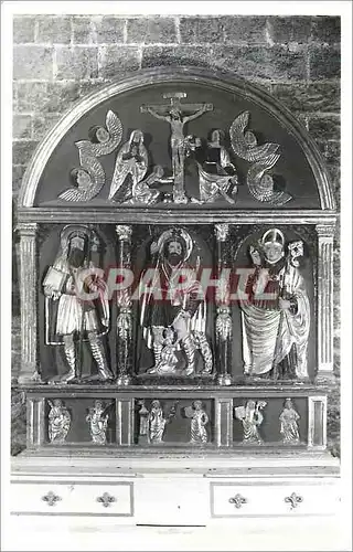 Cartes postales moderne Sollies Ville (Var) L'Eglise Retable du XIIIe Siecle