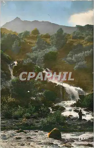 Cartes postales moderne Aix les Bains (ses Environs) Les Cascades de Sisca et l'Ariege