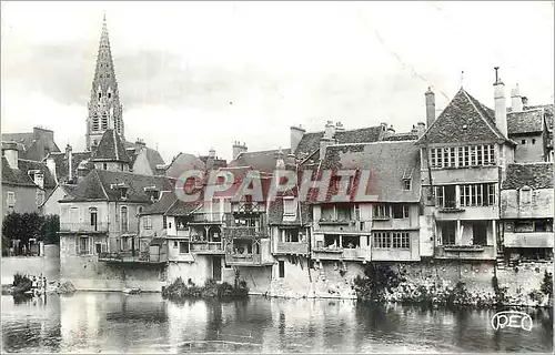 Moderne Karte Argenton sur Creuse (Indre) Les vieilles Galeries sur la Creuse