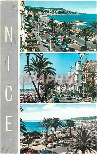 Cartes postales moderne Nice La Cote d'Azur