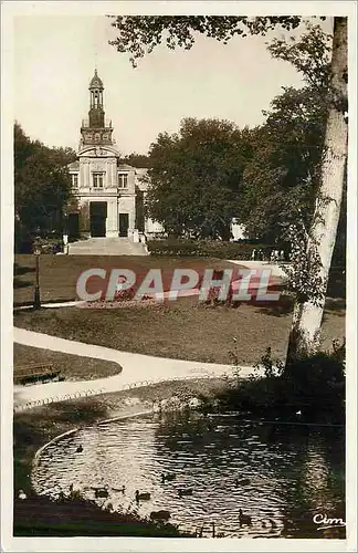 Moderne Karte Cognac (Charente) Jardins et Hotel de Ville