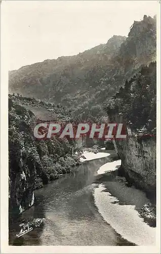 Moderne Karte Gorges du Tarn Les Detroits Vue Generale