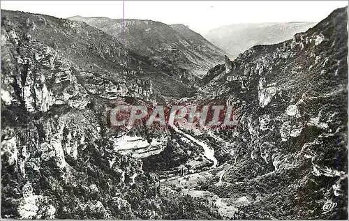 Moderne Karte Gorges du Tarn Le Point Sublime