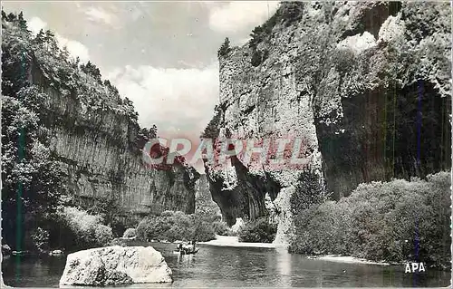 Moderne Karte En Parcourant les Gorges du Tarn Le Tarn aux Detroits