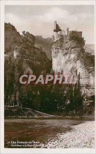 Cartes postales moderne Les Gorges du Tarn Castelbouc et le Vieux Chateau